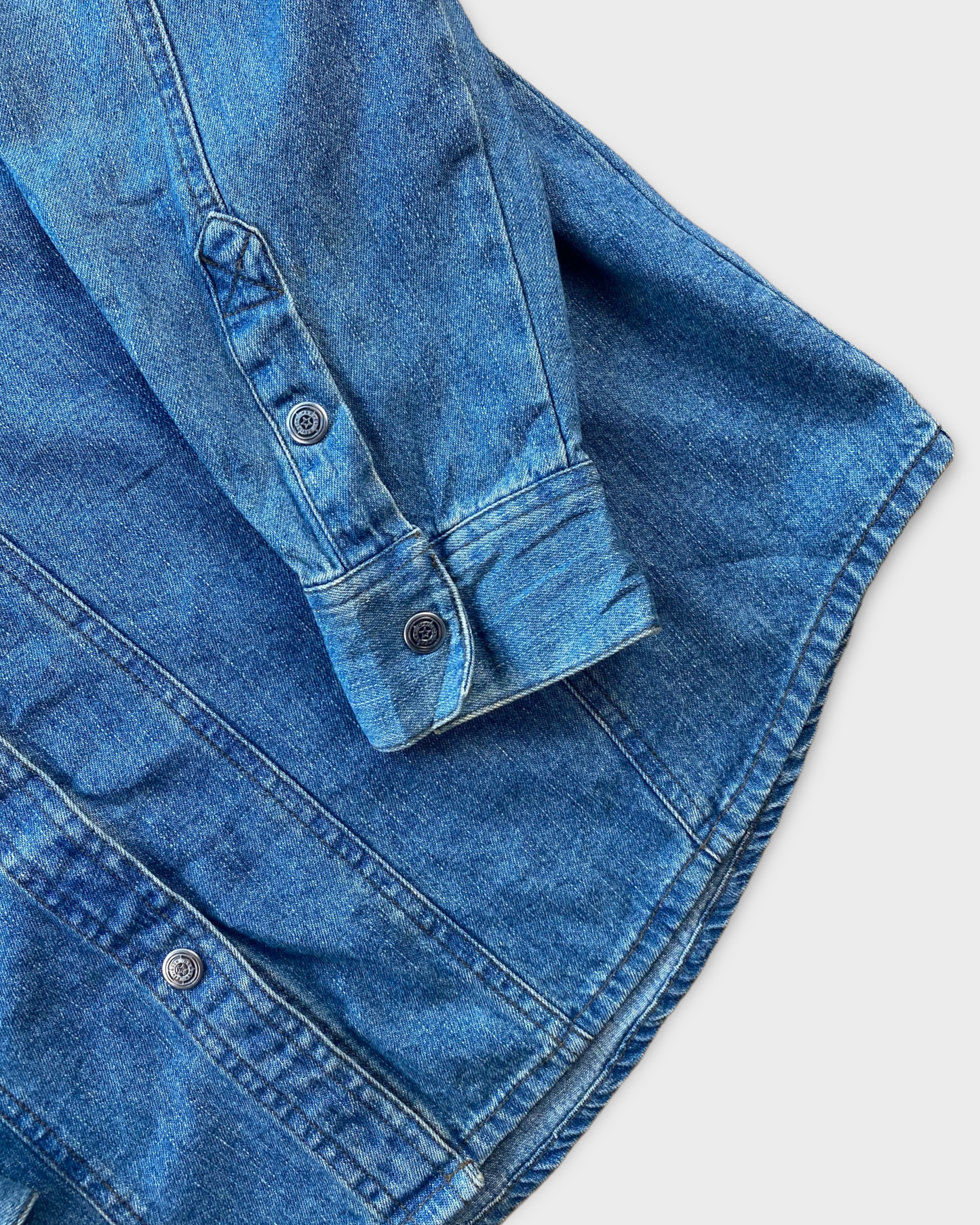 Denim Harley Davidson Button Down