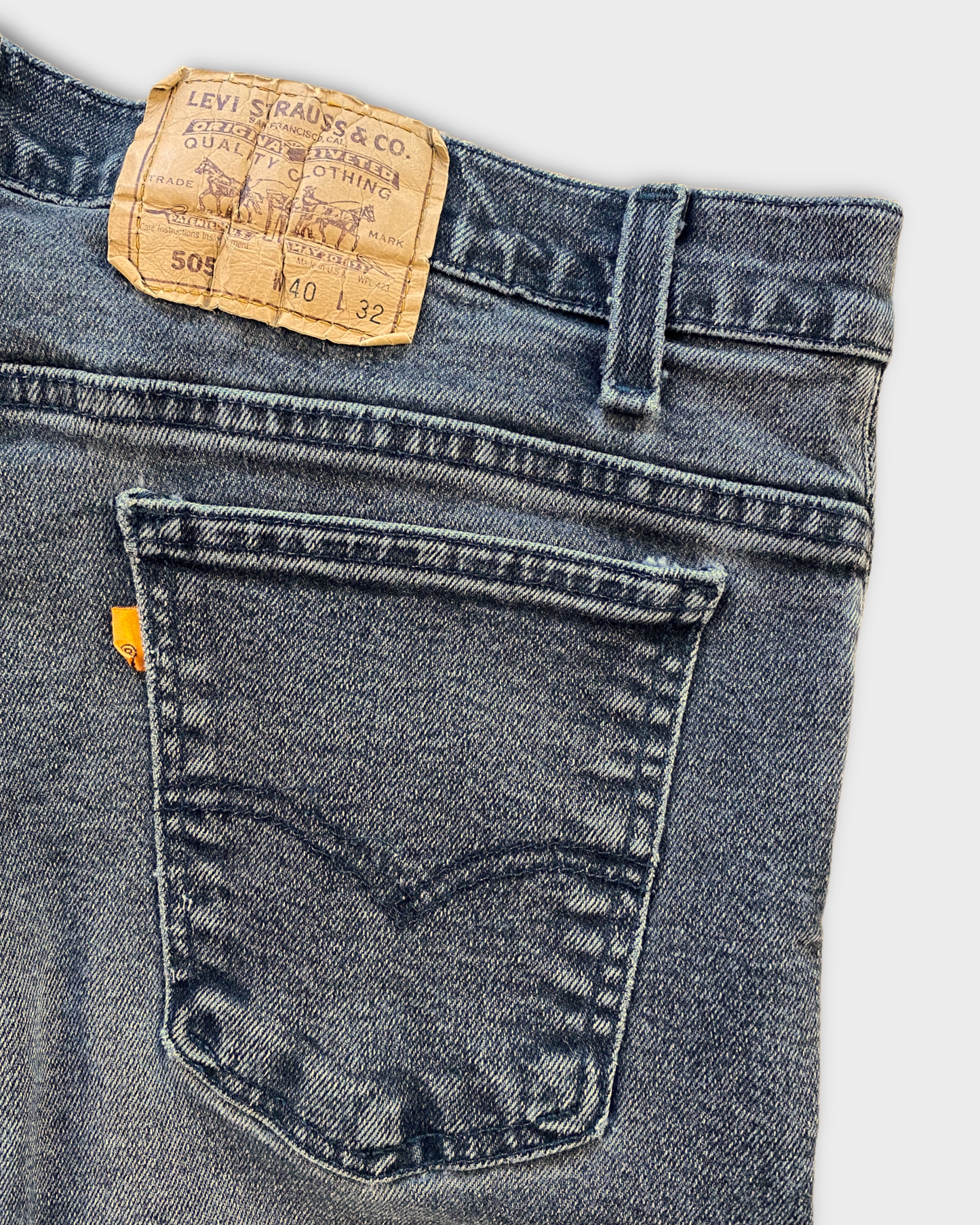 Vintage Orange Tab Black Levi's
