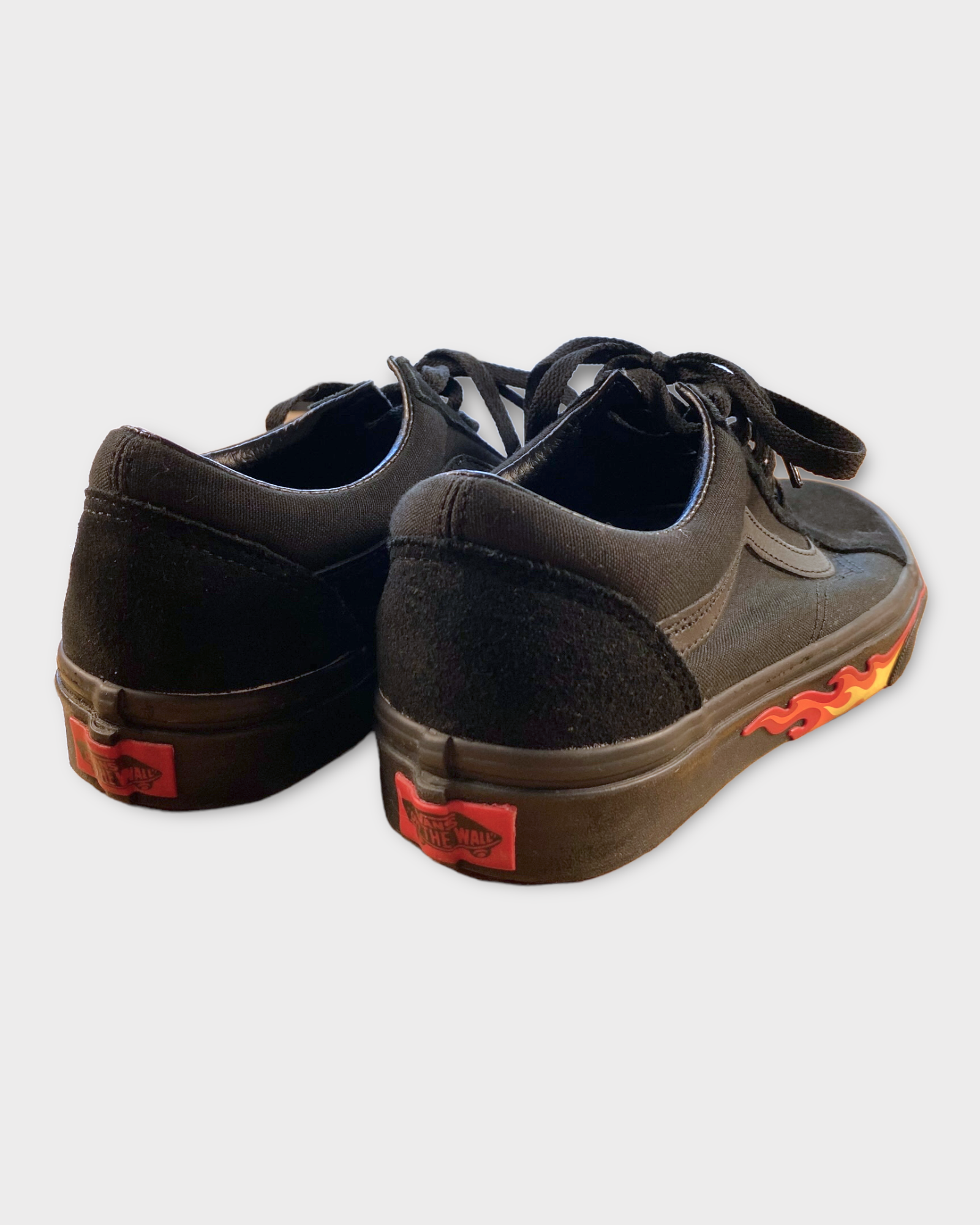 Flame wall vans sales