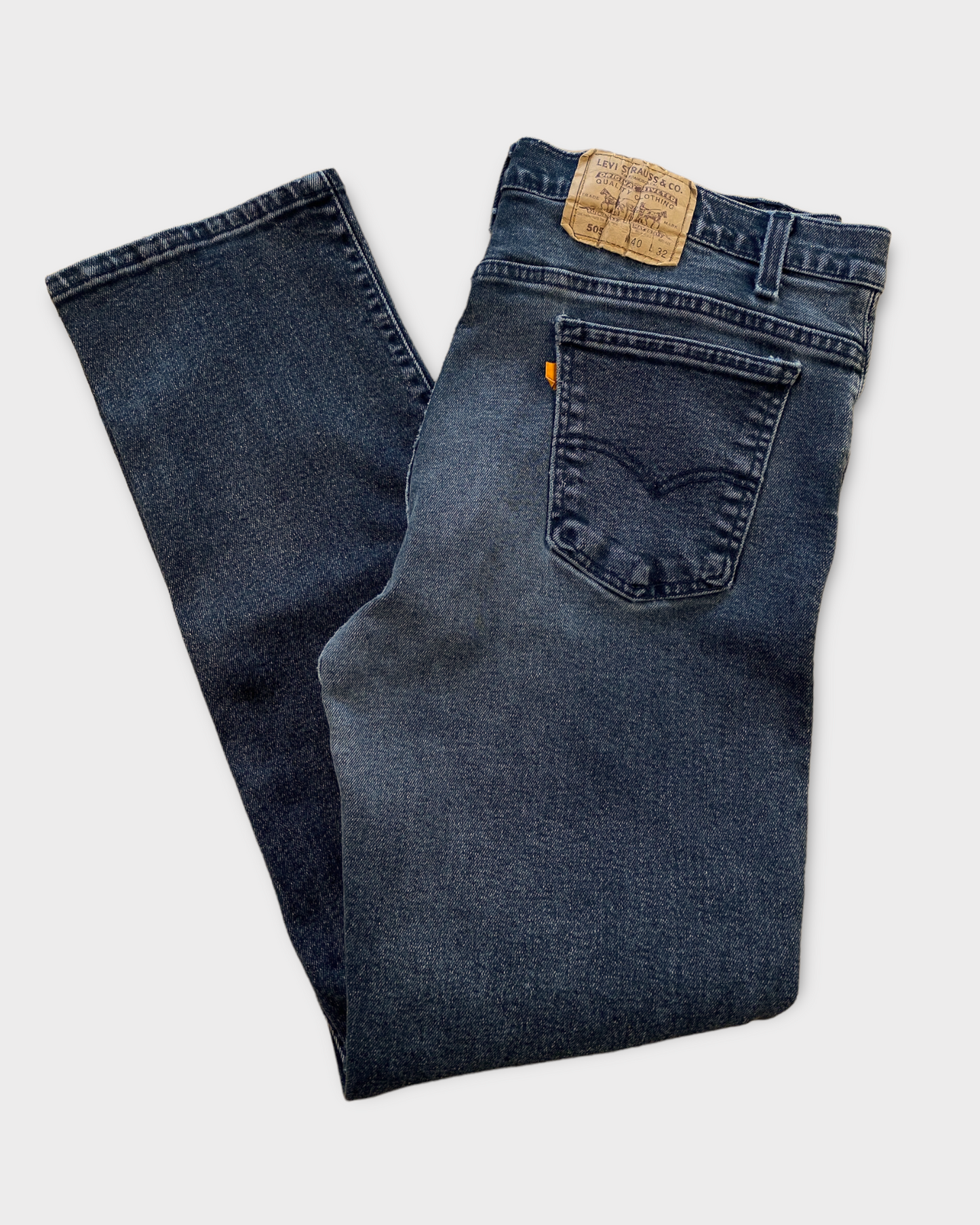 Vintage Orange Tab Black Levi's