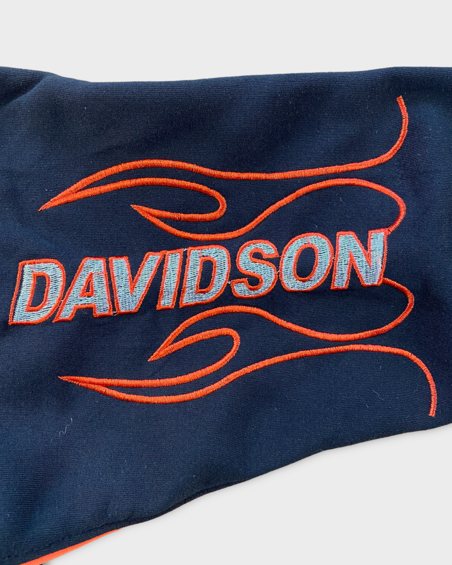 Harley Davidson Racing Embroidered Zip Sweatshirt
